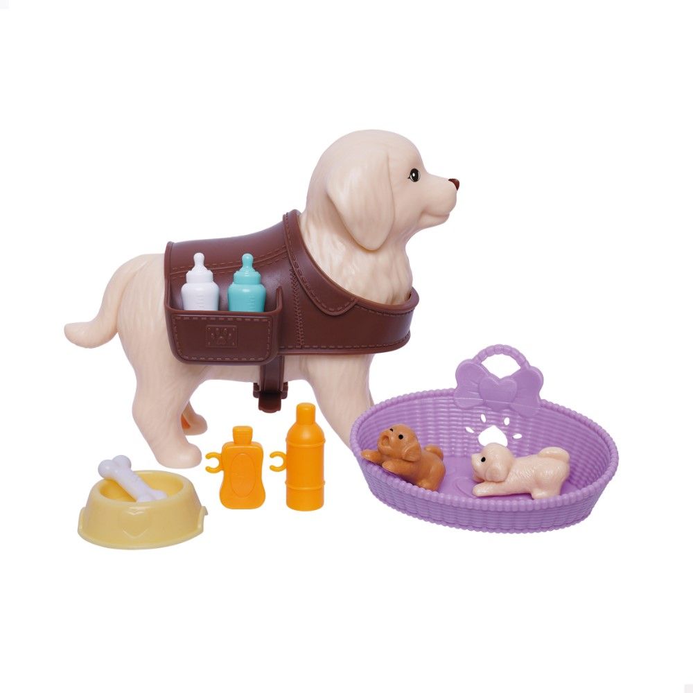 Isabella - Isabella com cachorro