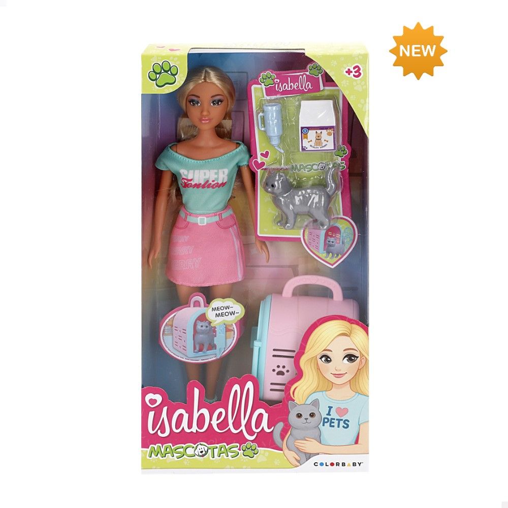 Isabella - C/ transportadora de Gato + Acessórios