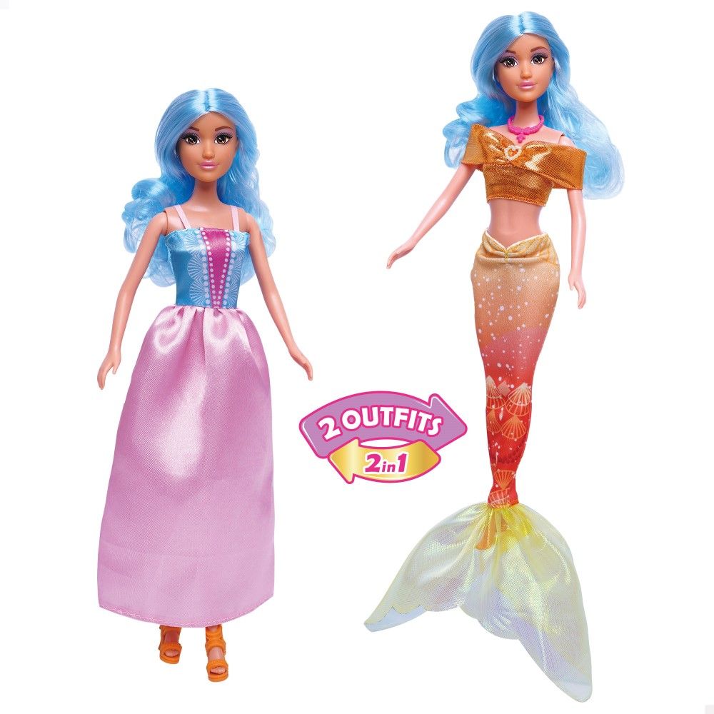 Isabella - Boneca Sereia 2 em 1 (2 modelos)