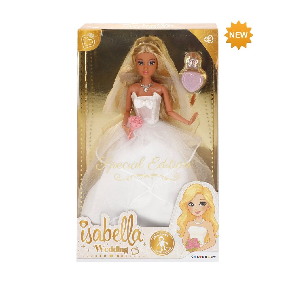 Isabella c/ vestido de Noiva