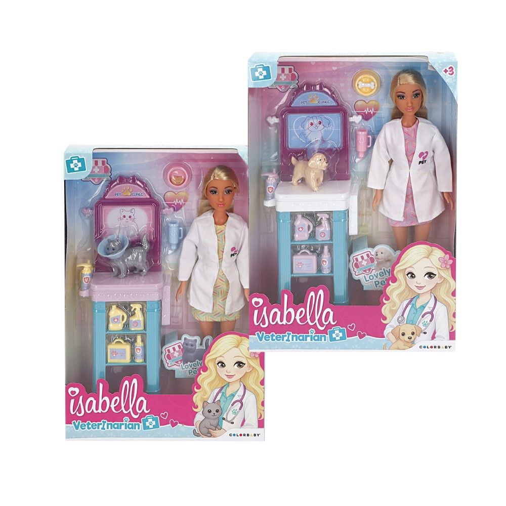 Isabella - Veterinária com acessórios (2 modelos)