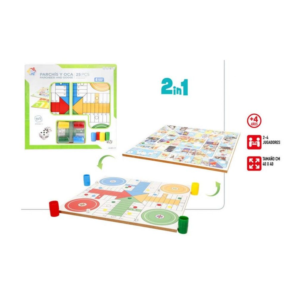 Jogo do Ganso + Ludo (40x40cm)