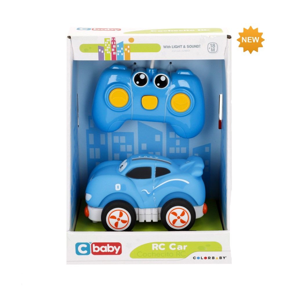 Carro RC com luzes e sons