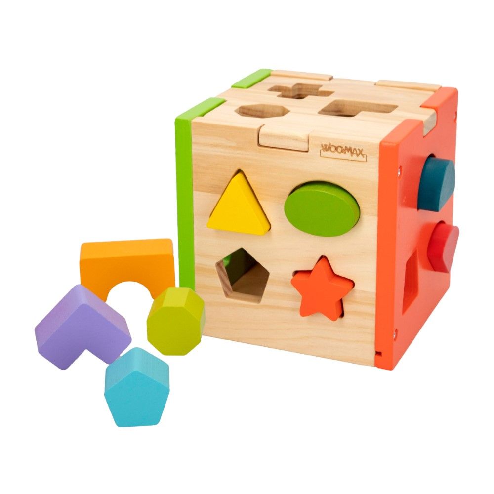 Cubo de Actividades em Madeira