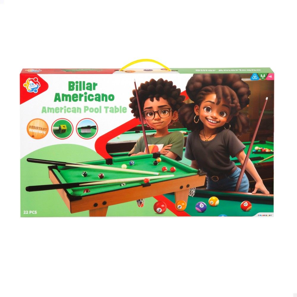 Jogo de Bilhar (62x36x15cm)