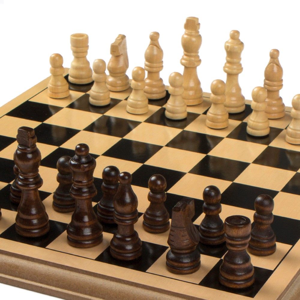 Jogo de Xadrex em madeira (30x30)