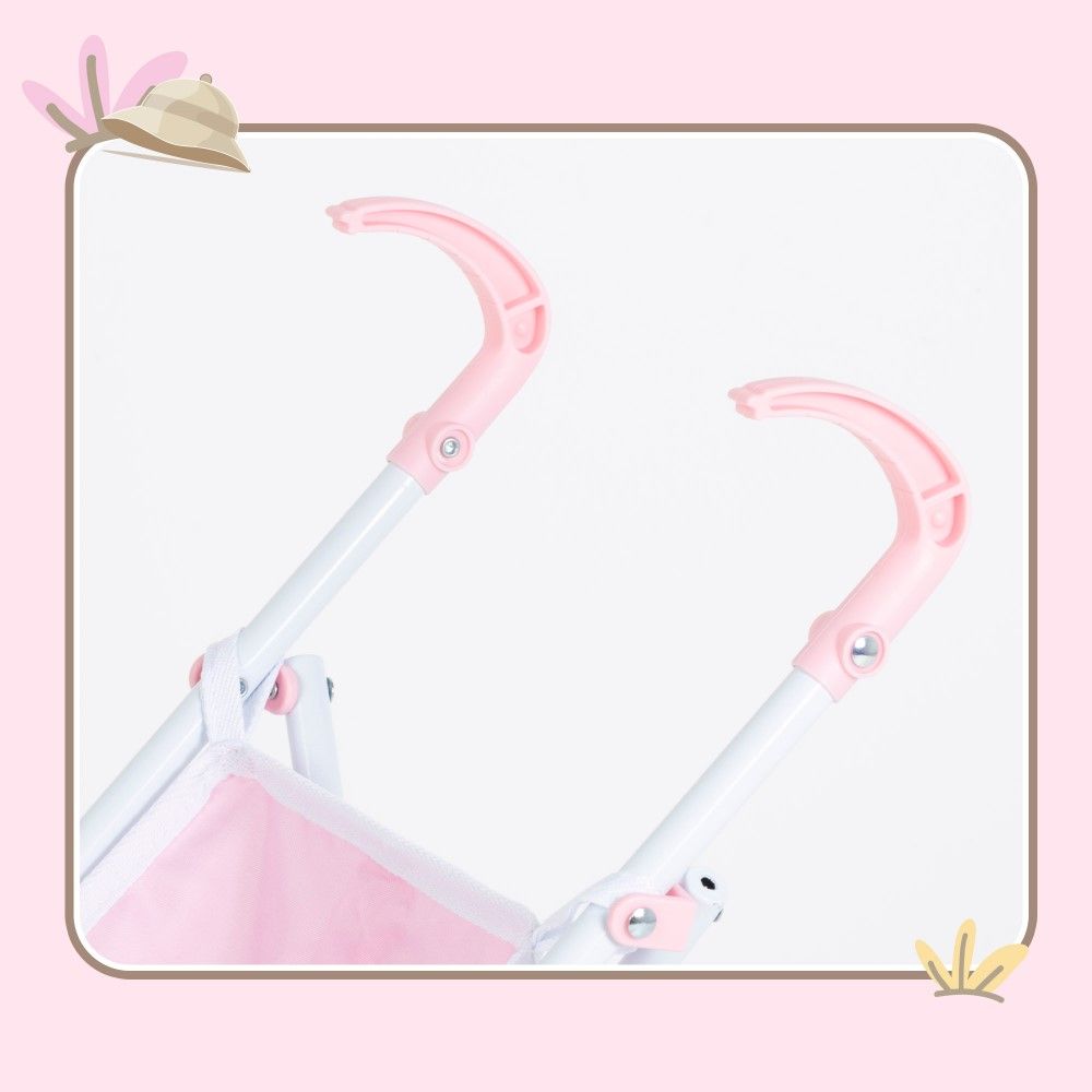 Carro de Bonecas (56cm), Aventuras Cor-de-rosa