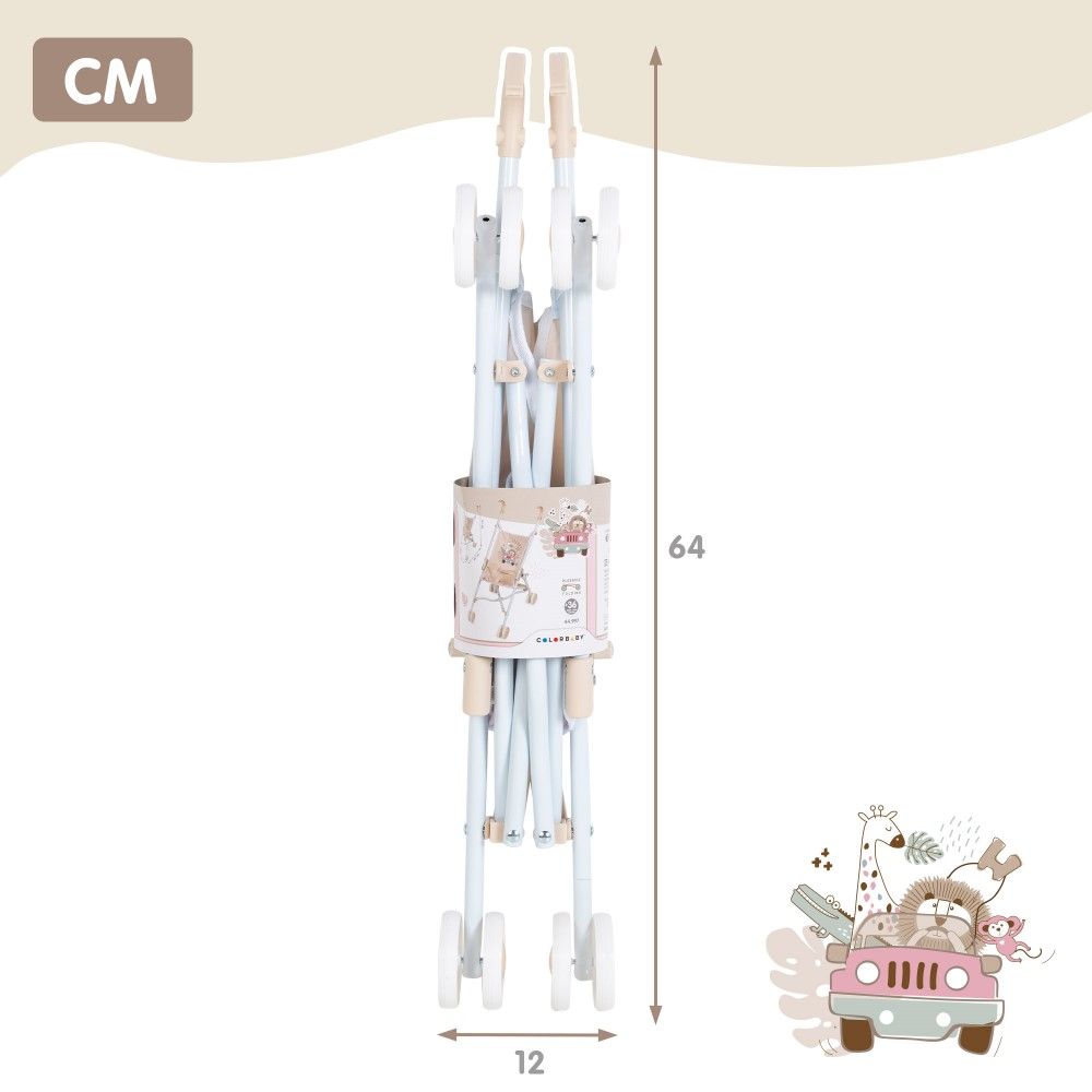 Carro de Bonecas (56cm) - Safari