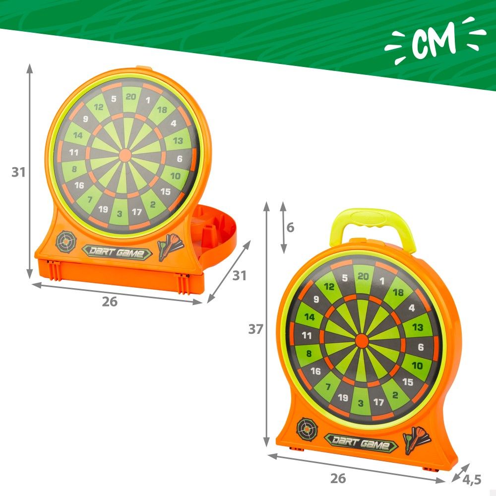 Alvo de Setas 26cm Magnético