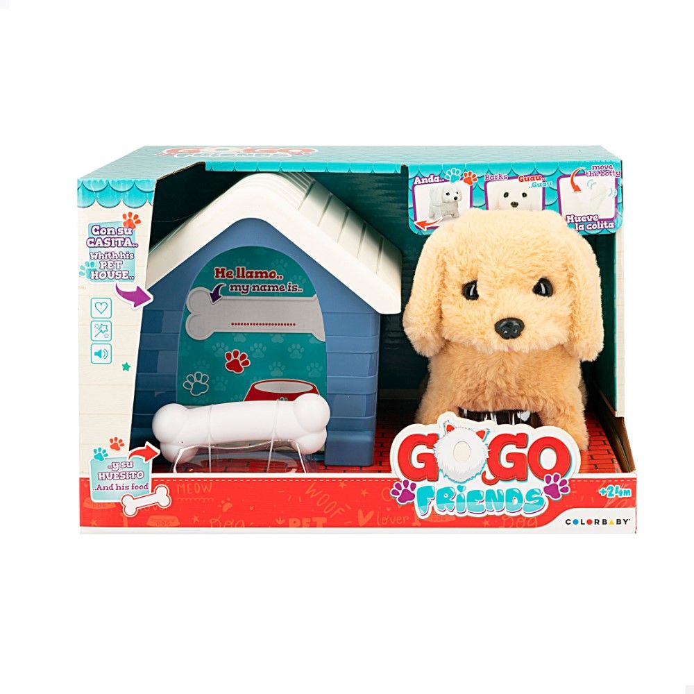 Peluche Cachorro com funções mais Casota (2 modelos)