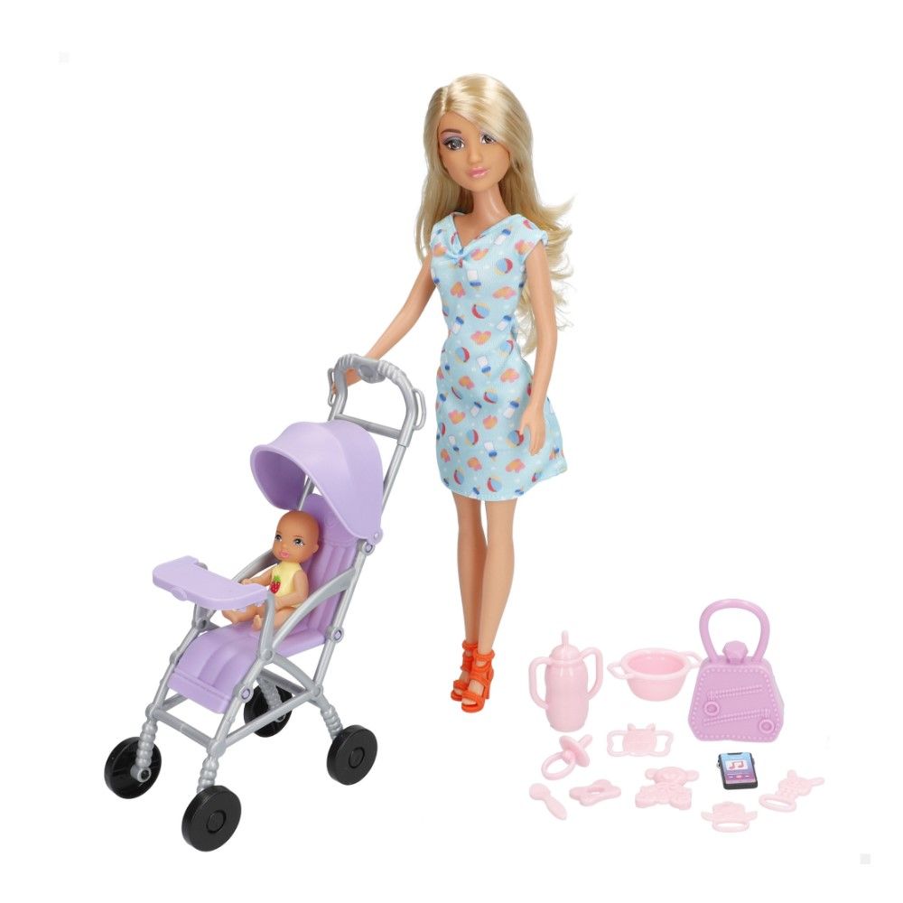 Isabella - C/ bebé + acessórios (2 modelos)