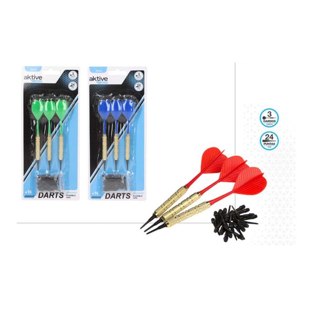 Conjunto de 3 Setas com pontas flexiveis + 24 pontas de substituição