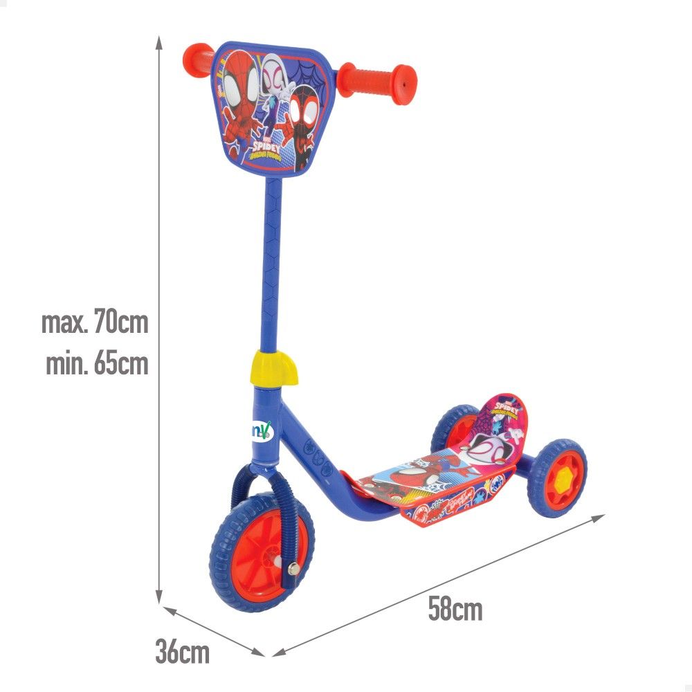Trotinete Spidey 3 Rodas