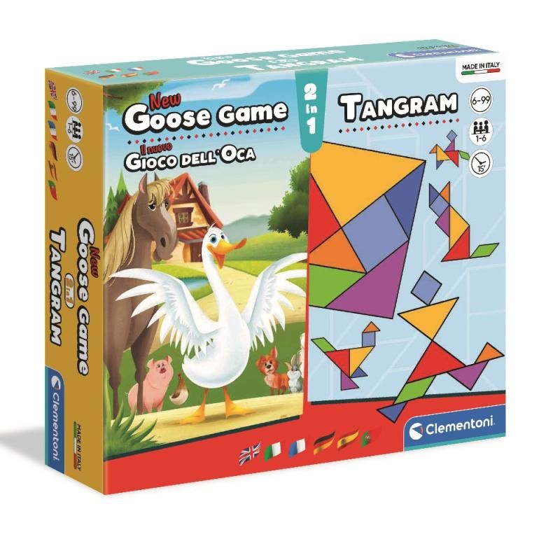 Jogos de Tabuleiro - Jogo dos Gansos + Tangram