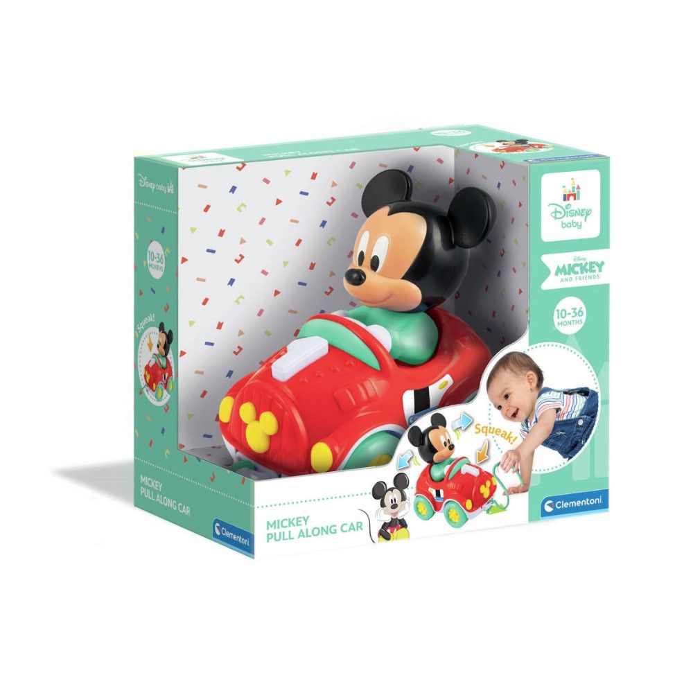 Baby - Mickey Carrinho de Puxar