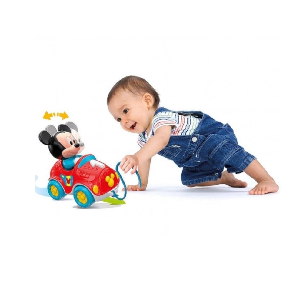 Baby - Mickey Carrinho de Puxar