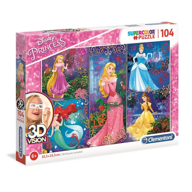 Pzl 104 - Princesas Disney 3D