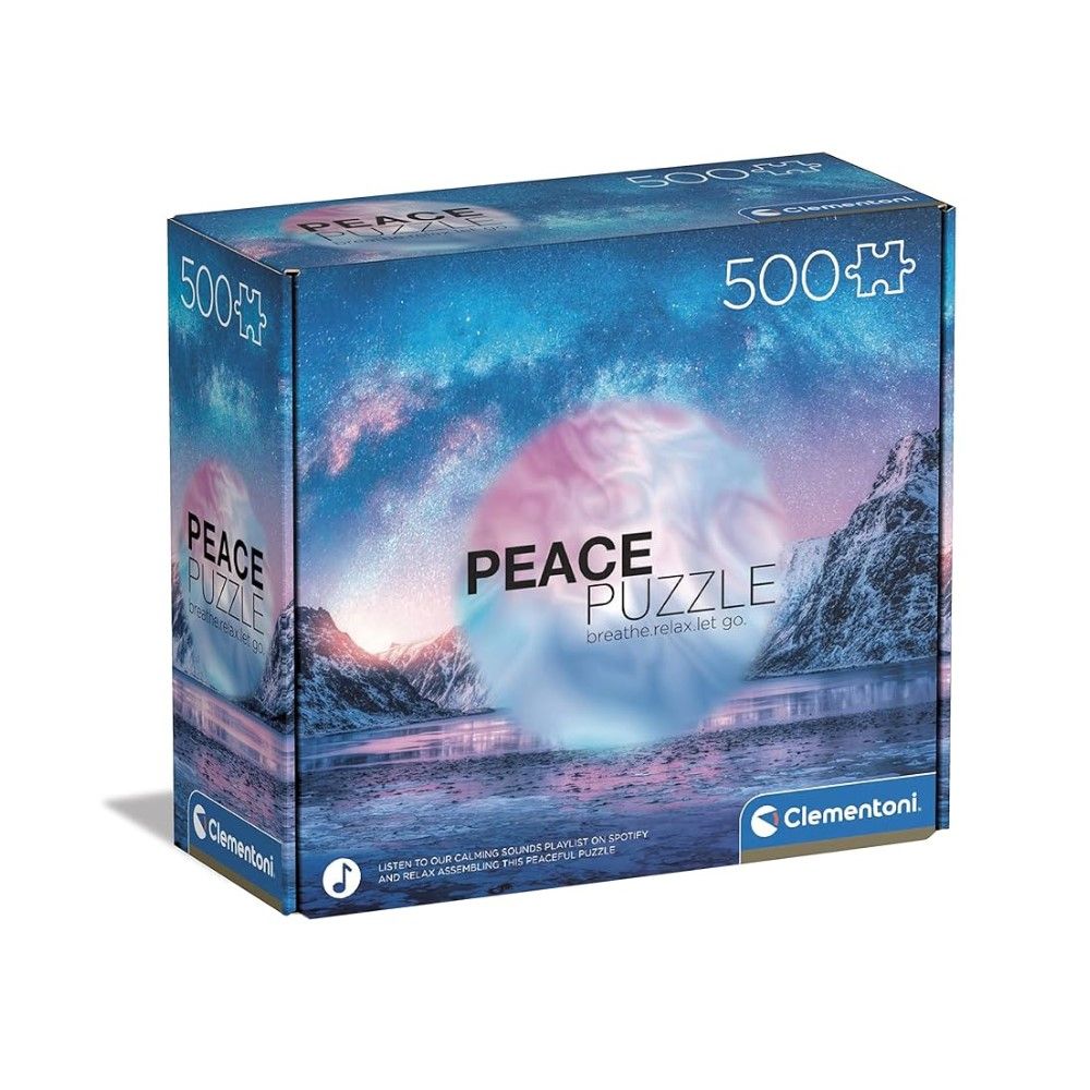 Pzl 500 Peace Puzzle - Light Blue