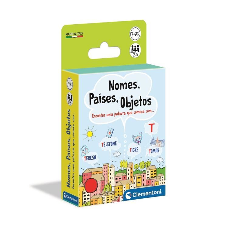 Jogos de Cartas - Nomes, Países, Objetos