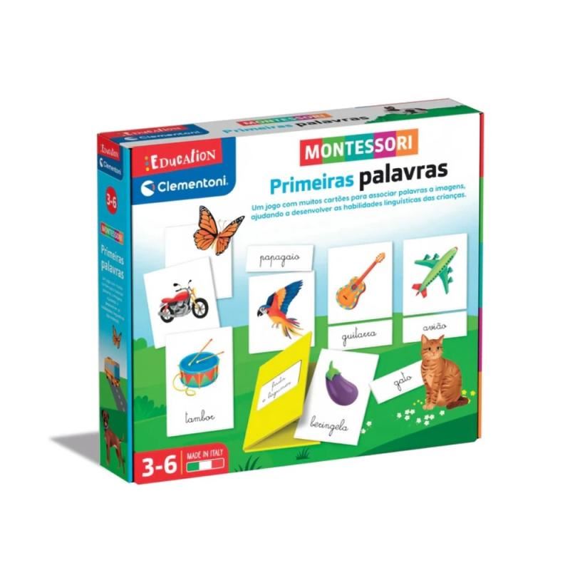 Jogos Educativos - Montessori, Primeiras Palavras