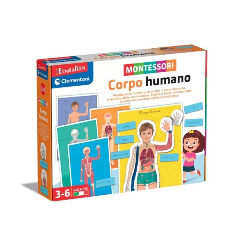 Jogos Educativos - Montessori, Corpo Humano