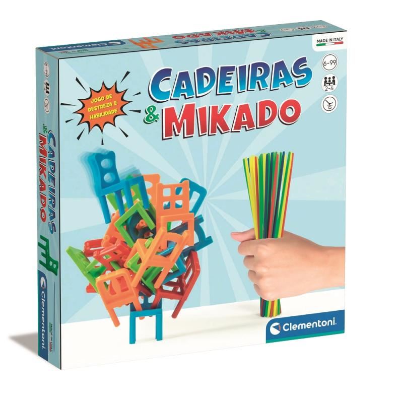 Jogos de Tabuleiro - Cadeiras + Mikado