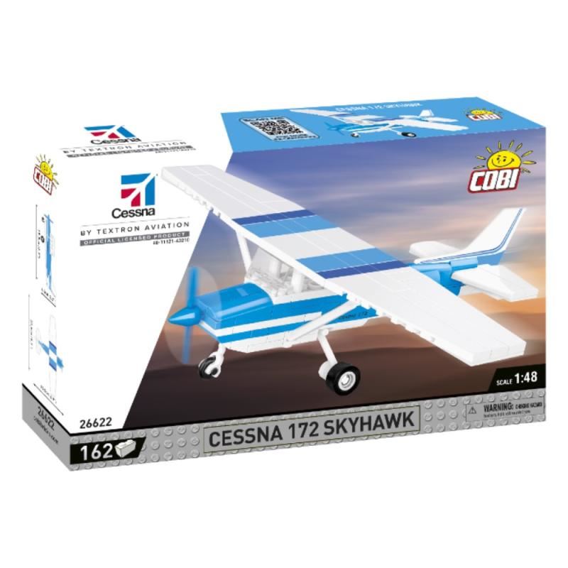 Cessna 172 Skyhawk - Azul e Branco