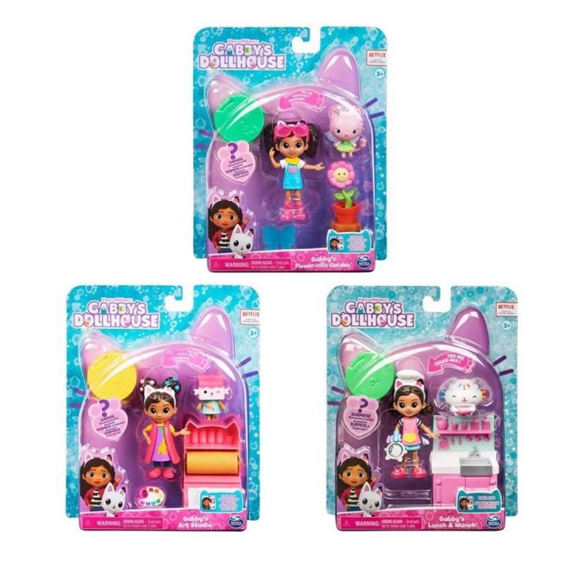 Gabby Dollhouse - Pack Figuras com Acessórios