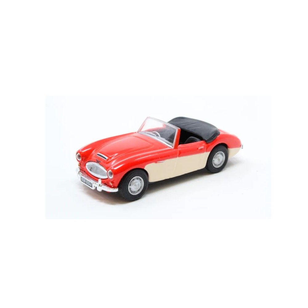 1/43 - Austin Healey Cabriolet, tecto aberto, vermelho