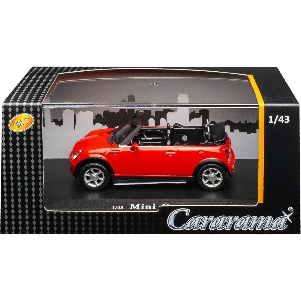 1/43 - Mini Cooper R52 Cabriolet 2005, vermelho
