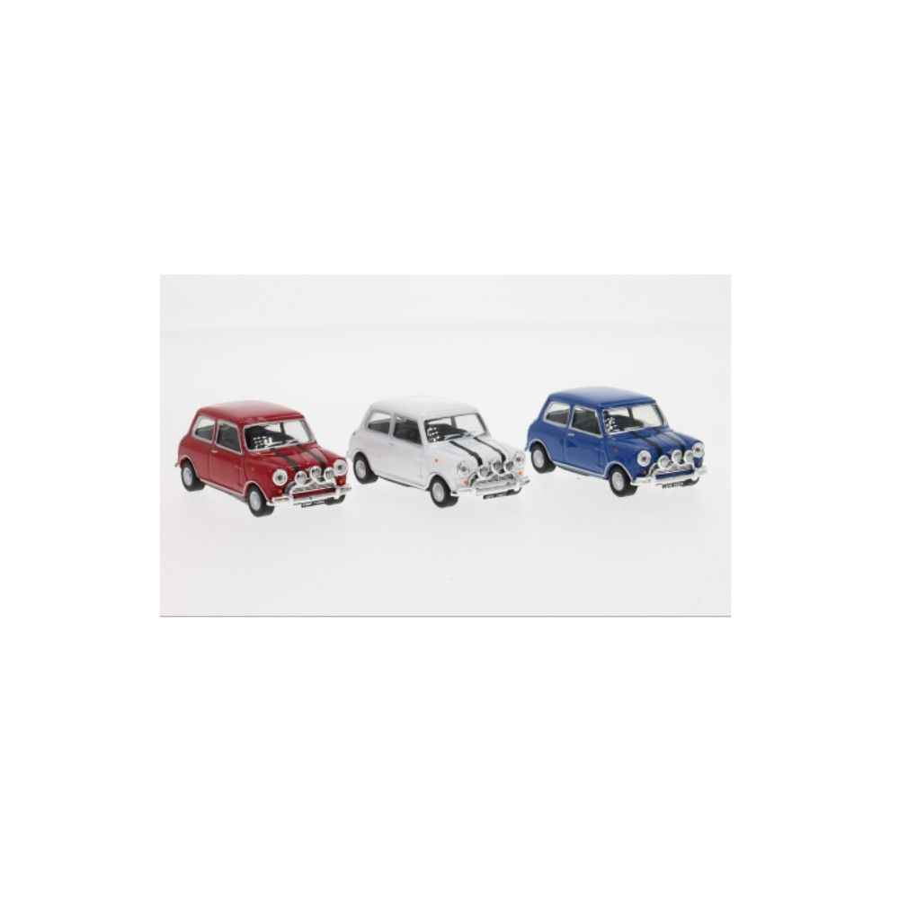 1/43 - Set 3 Carros Mini Cooper "The Italian Job"