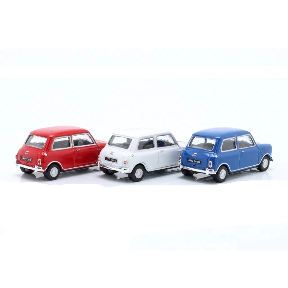 1/43 - Set 3 Carros Mini Cooper "The Italian Job"