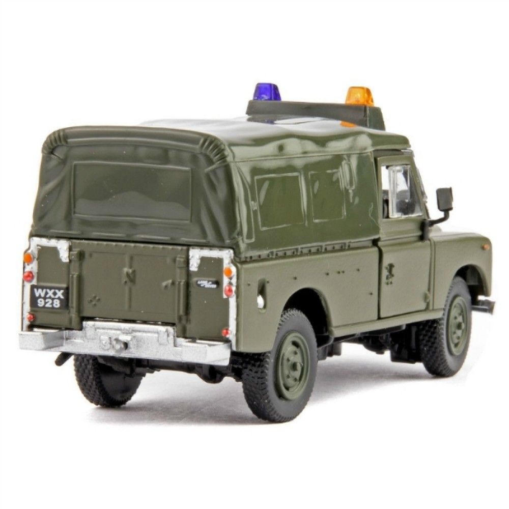 1/43 - Land Rover Series III,Tecto de Lona, Polícia Militar