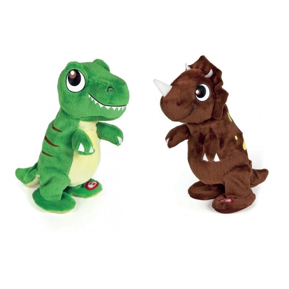 Peluche Interativo Dinossauro "Sauro" 20cm