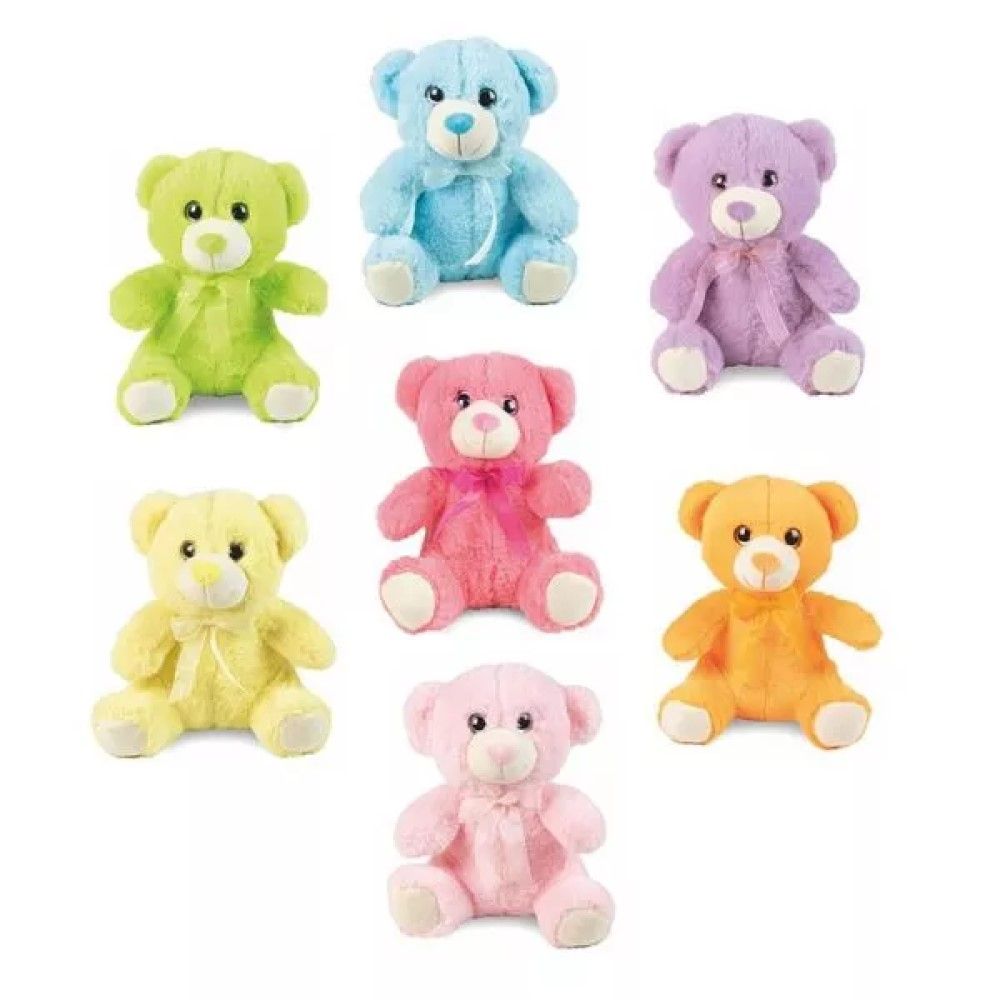 Peluche Urso sentado 25cm (7 cores)