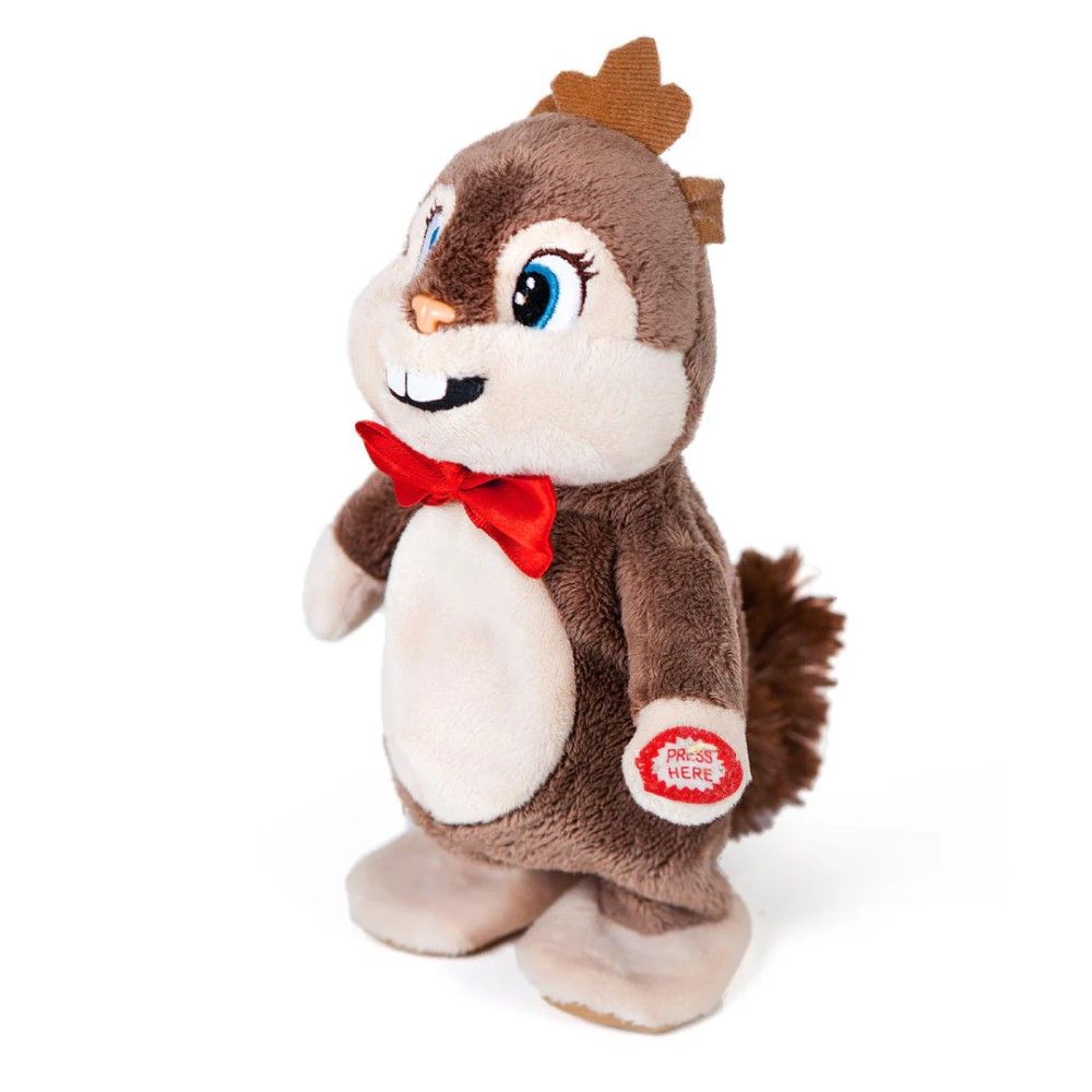 Peluche Interativo Esquilo "Rudy" 20cm