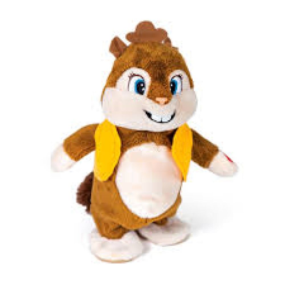 Peluche Interativo Esquilo "Rudy" 20cm