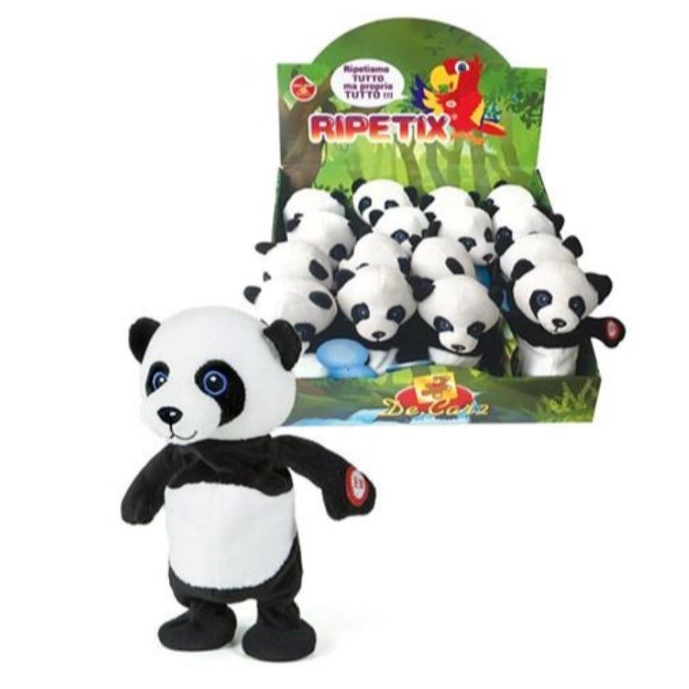 Peluche Interativo Panda "Peter" 20cm