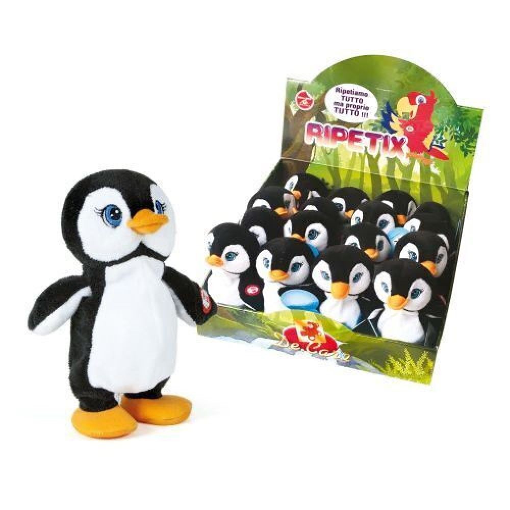 Peluche Interativo Pinguim "Pingui" 20cm