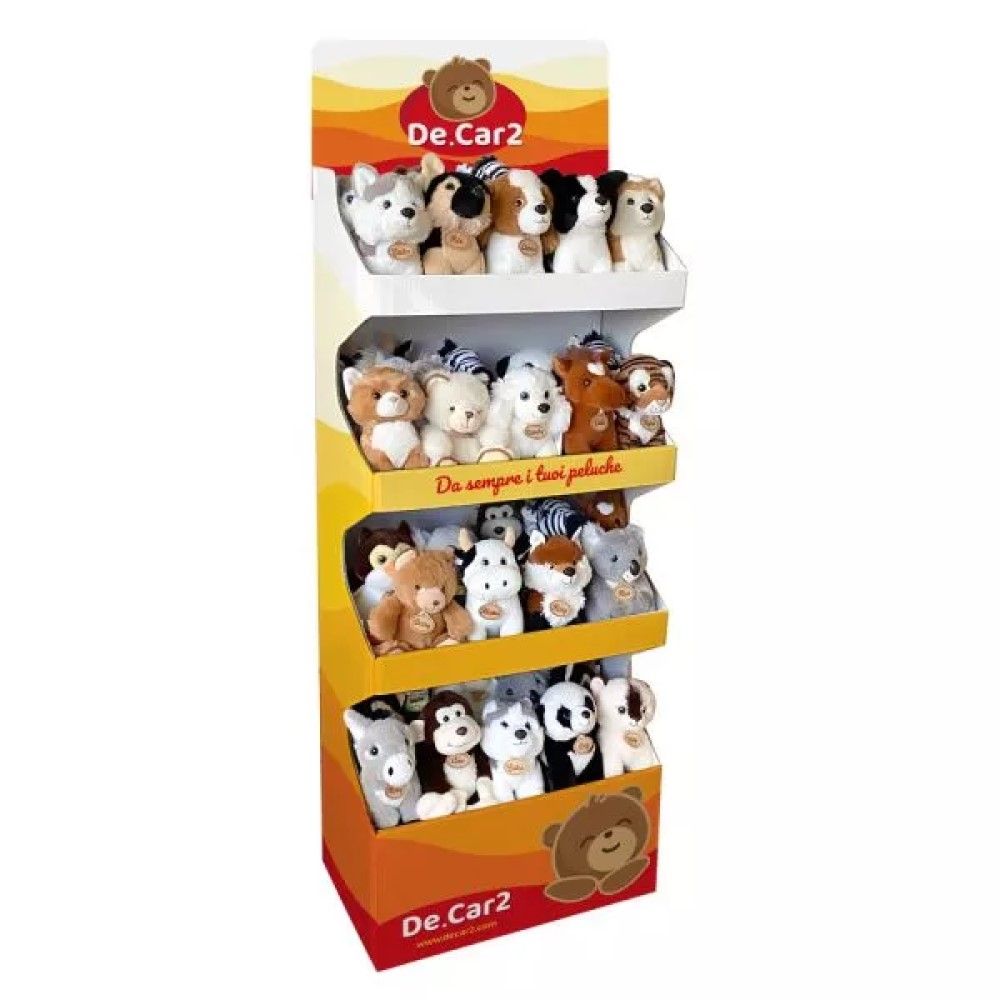 Expositor Sortido de Peluches 20cm (60un)