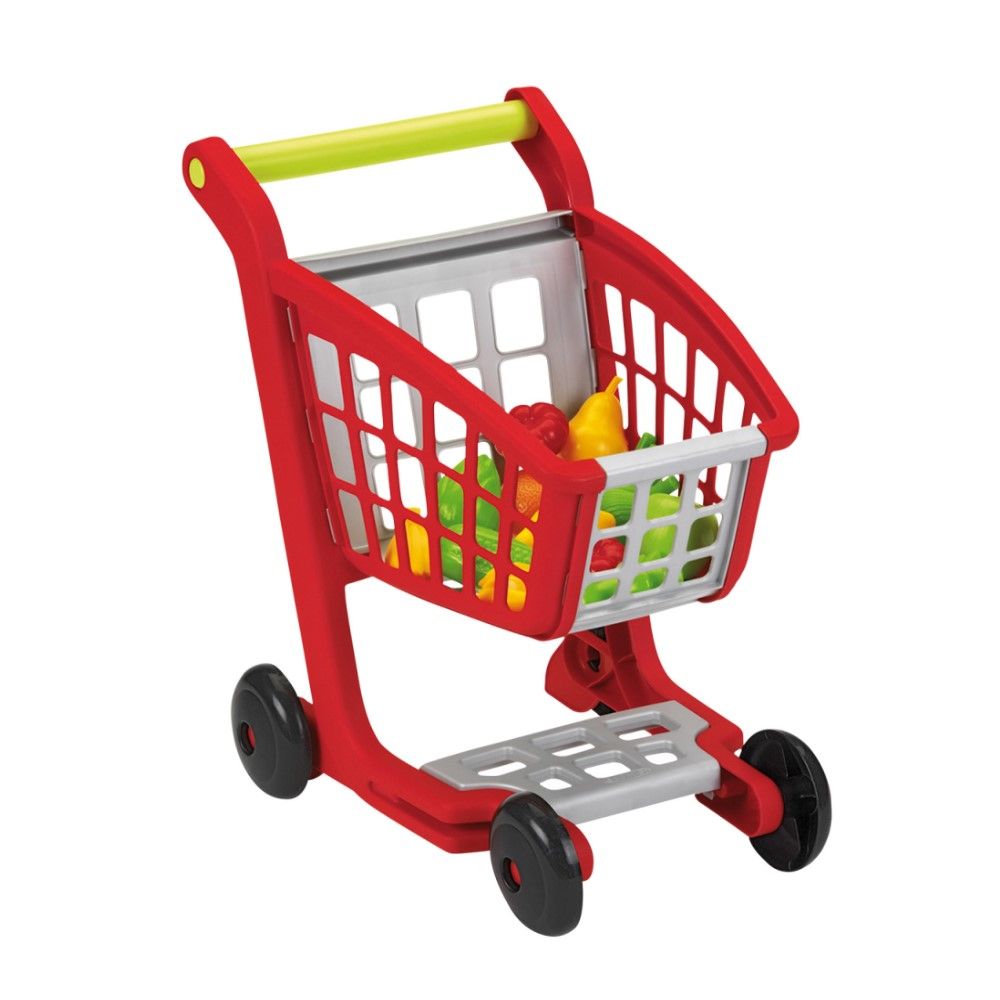 Carrinho de Supermercado com produtos