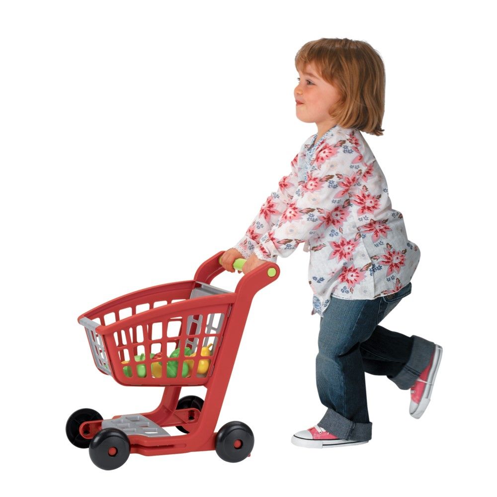 Carrinho de Supermercado com produtos