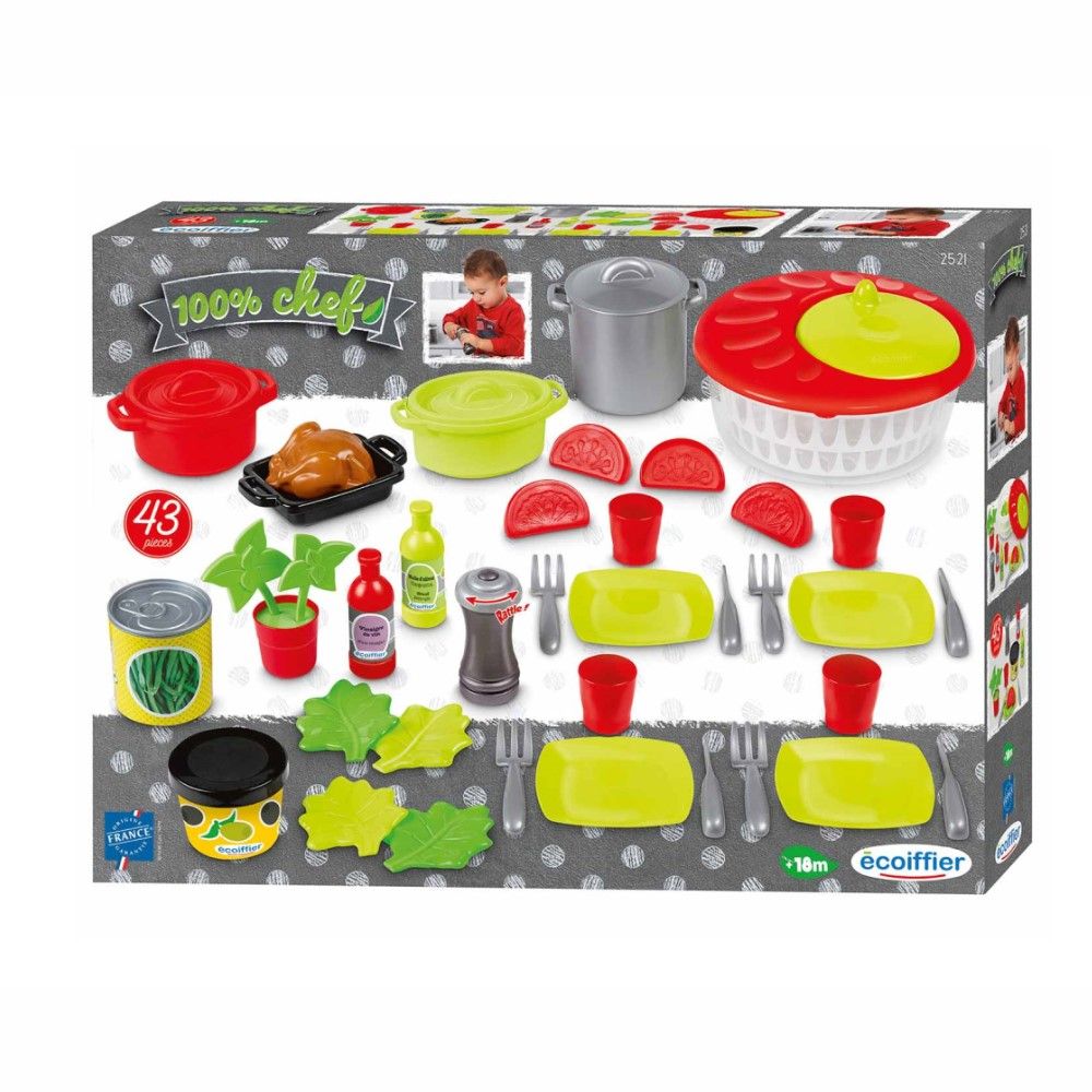 Conjunto de cozinha (43 peças)