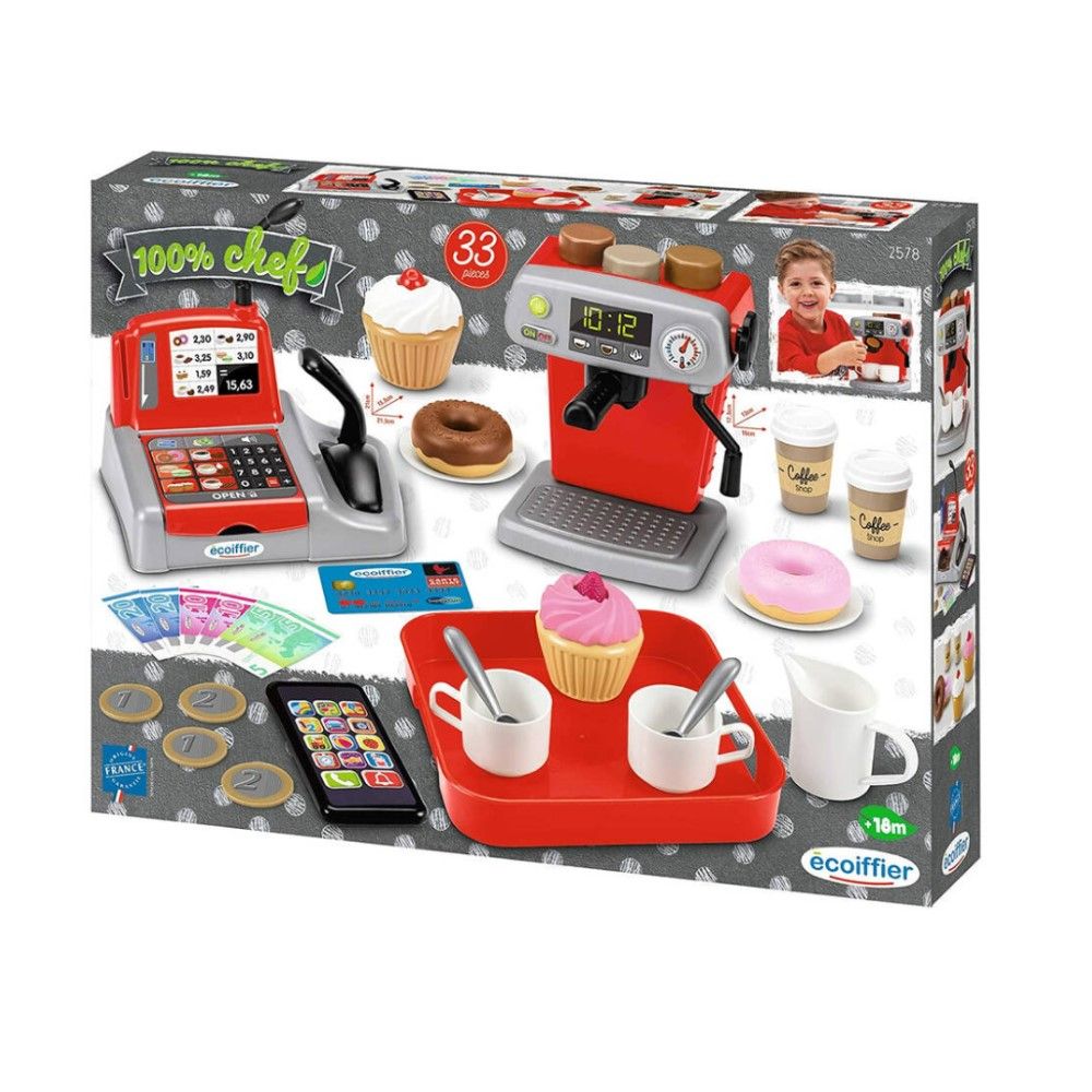Conjunto de Cafeteria (33 peças)