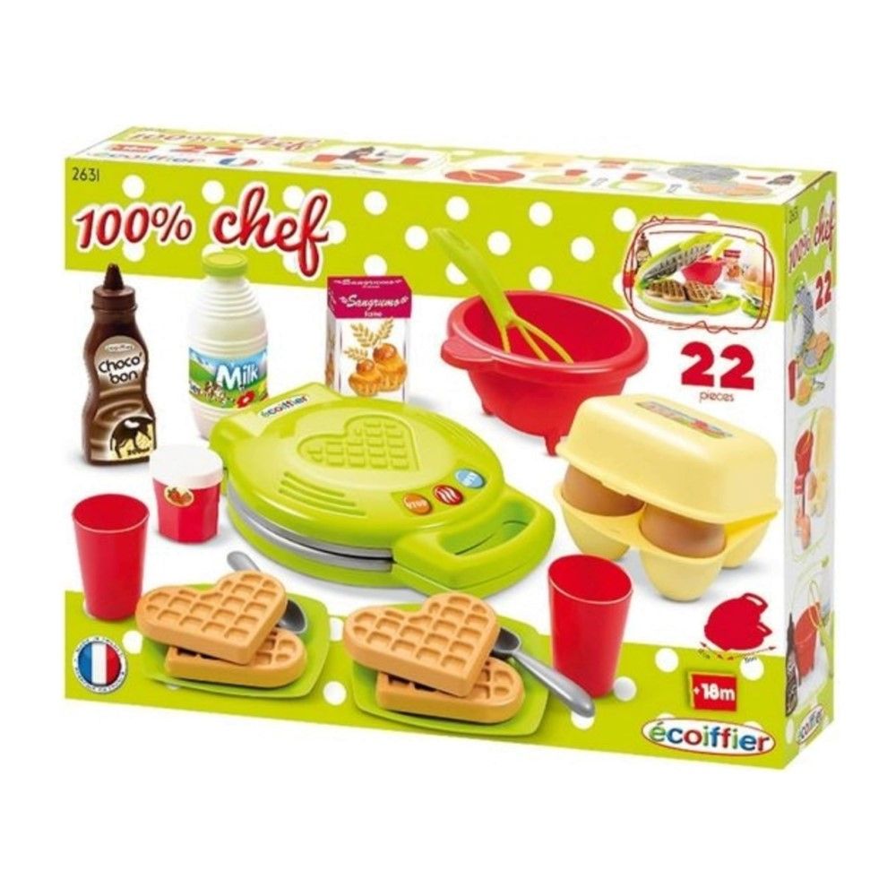 Máquina de Waffles (22 peças)