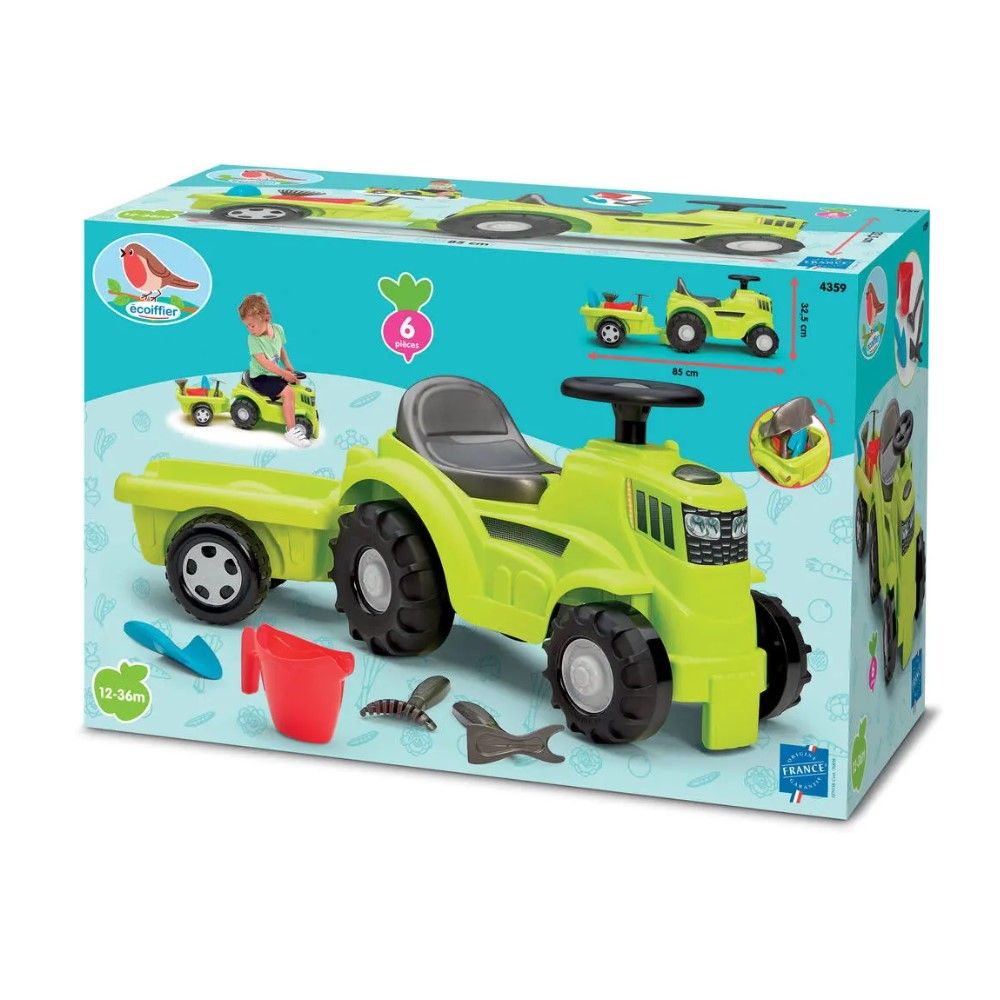 Tractor com atrelado