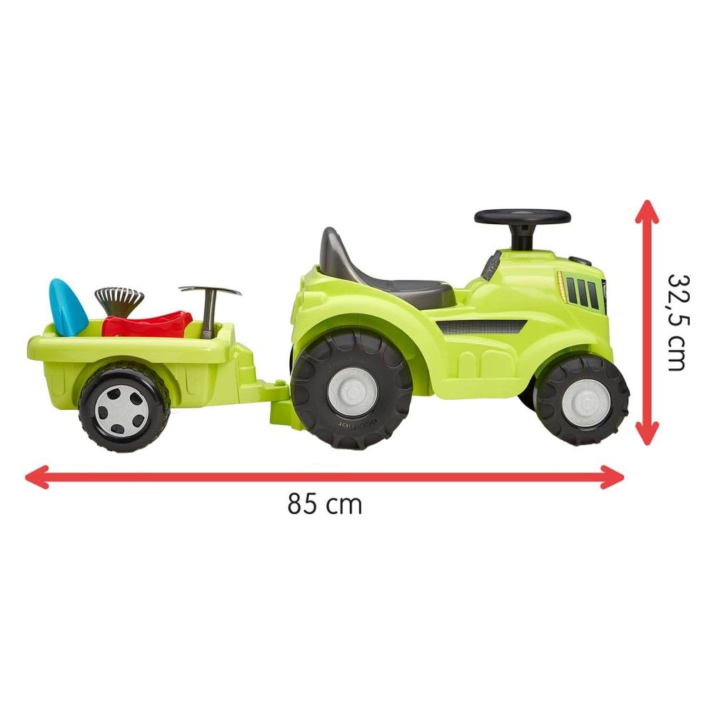 Tractor com atrelado