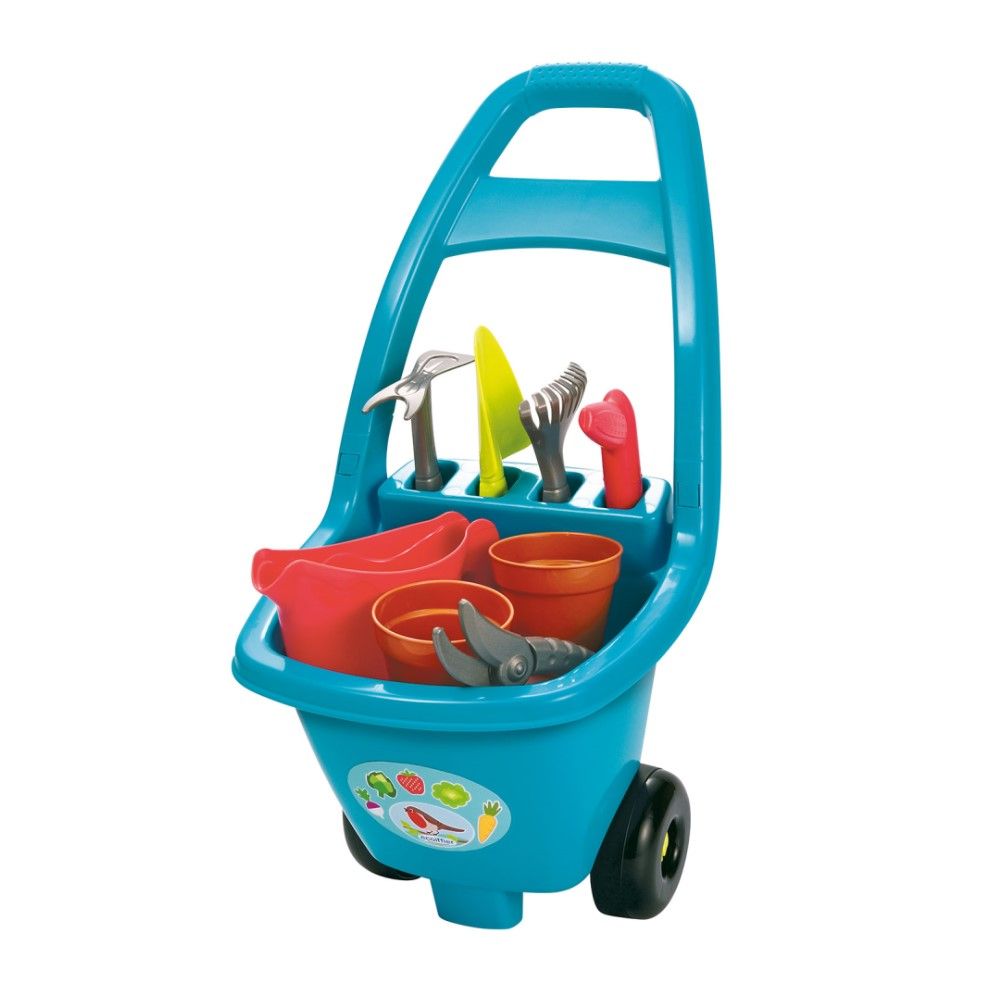 Carrinho de Jardim com acessórios