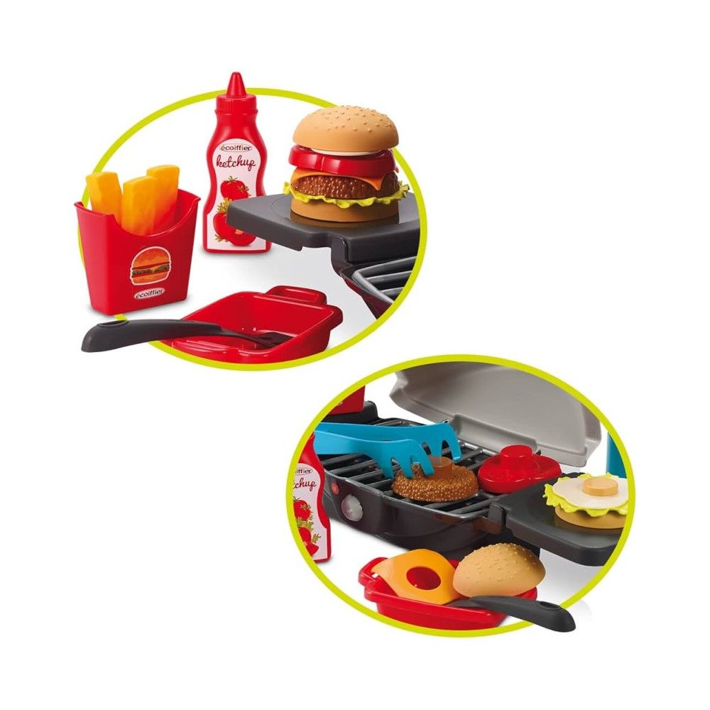 Churrasqueira de mesa (19 peças)