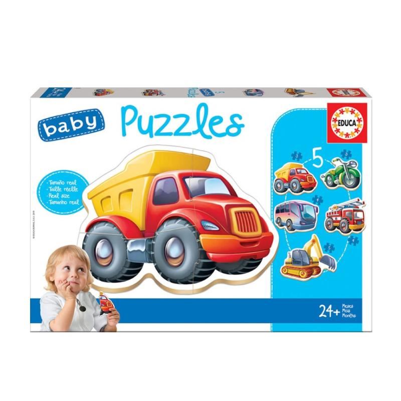 Baby Puzzles - Veículos